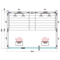 Sauna infrarouge SI1612