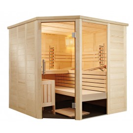 Sauna combiné infrarouge et traditionnel C2020