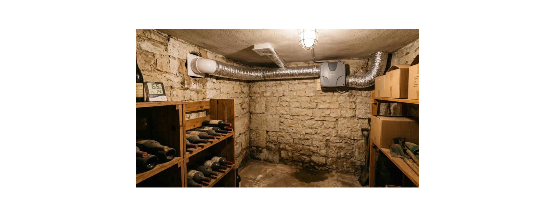 Déshumidifier une cave