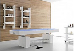 Table de massage avec lit de sel