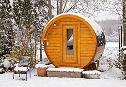 L'entretien d'un sauna tonneau