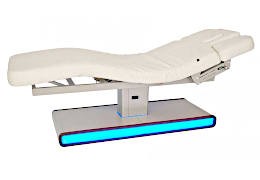 Table massage à pied central