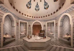 Banc chauffant hammam