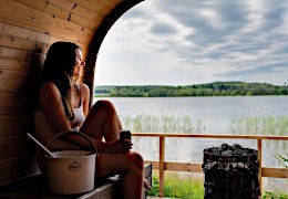 Sauna versus canicule