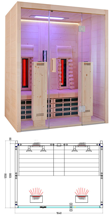 cabine infrarouge