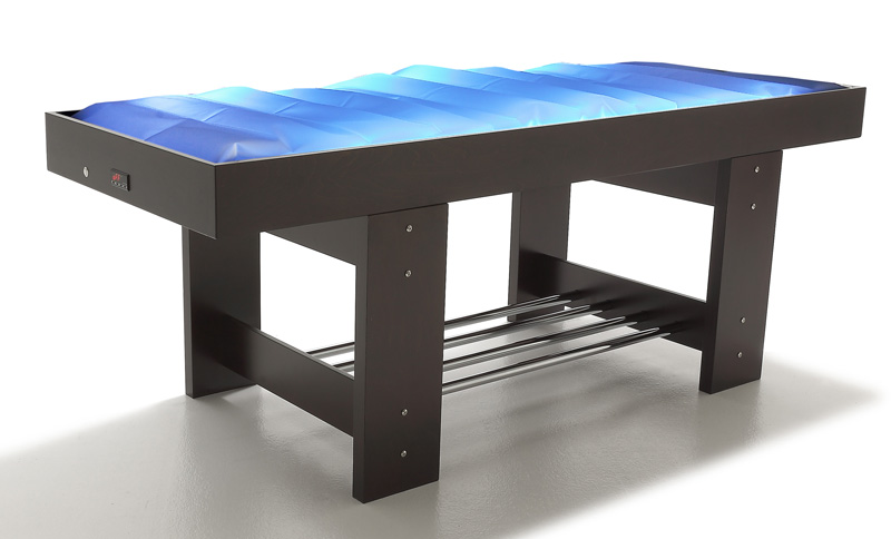table massage matelas eau